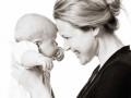 Mother and baby portrait by Eric Pearce Photography